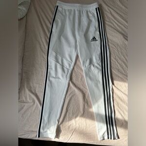 Adidas White Track Pants